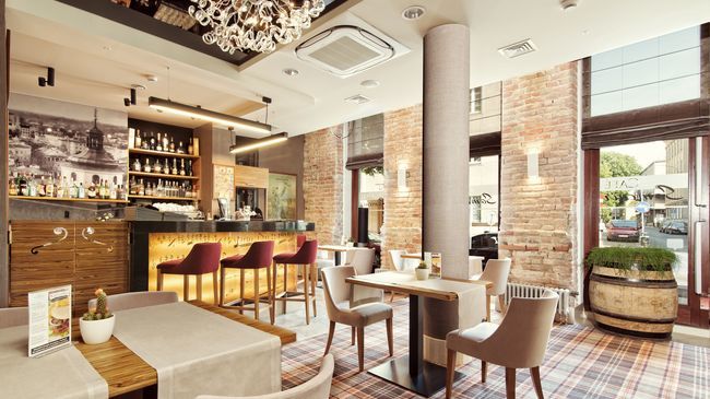 Hotel Wieniawski Люблин Ресторан фото